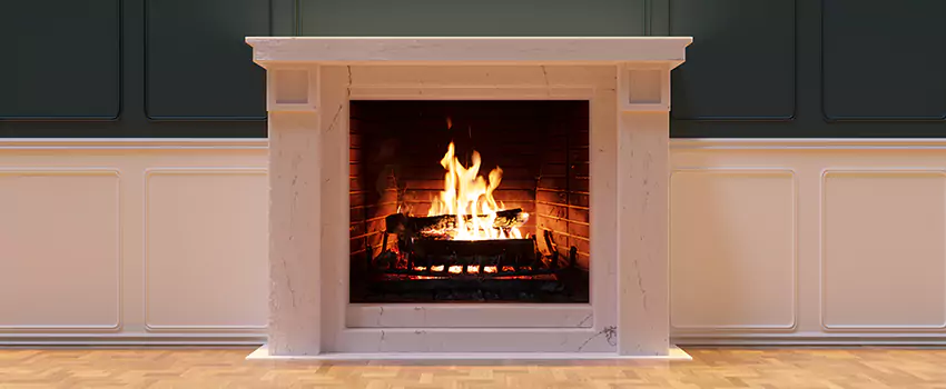 Open Flame Wood-Burning Fireplace Installation Services in Hoboken, New Jersey
