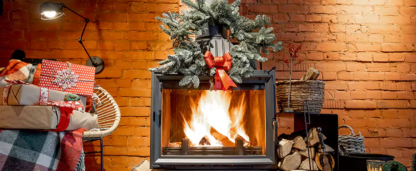 Travis Industries Linear Gas Fireplace Installation in Hoboken, New Jersey