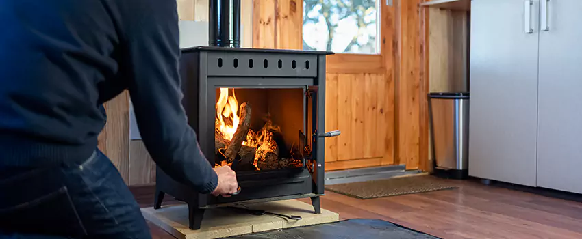Open Hearth Wood Fireplace Installation in Hoboken, NJ
