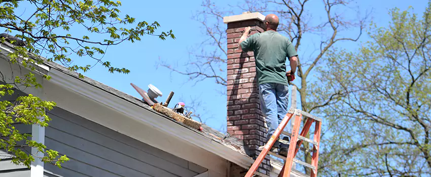 Vinyl and PVC Chimney Flashing Installation in Hoboken, NJ