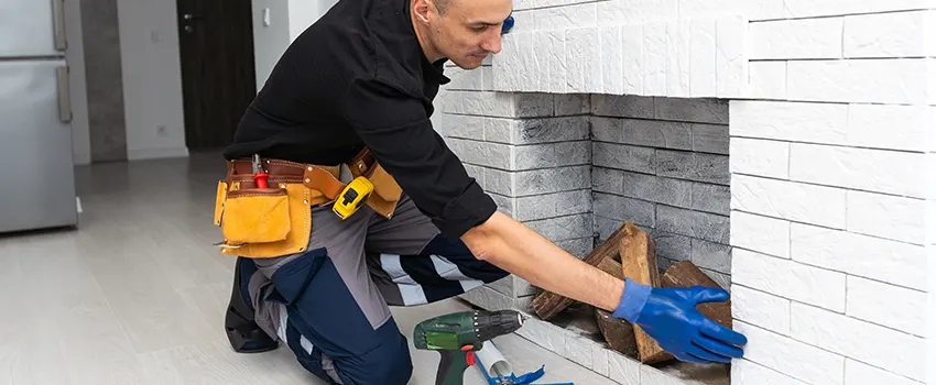 Fireplace Damaged Damper Frame Repair Services in Hoboken, New Jersey